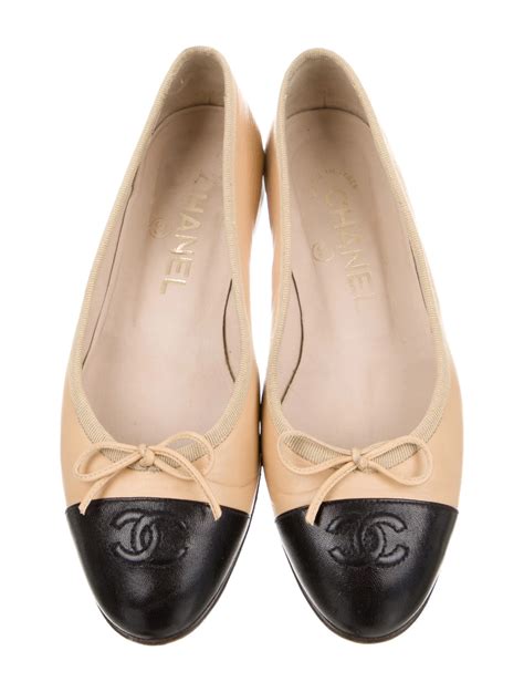 chanel cap toe ballerina|chanel cap toe boots.